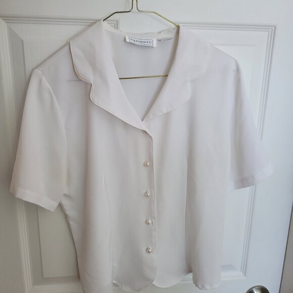 Vintage short sleeve blouse - Picture 7 of 8